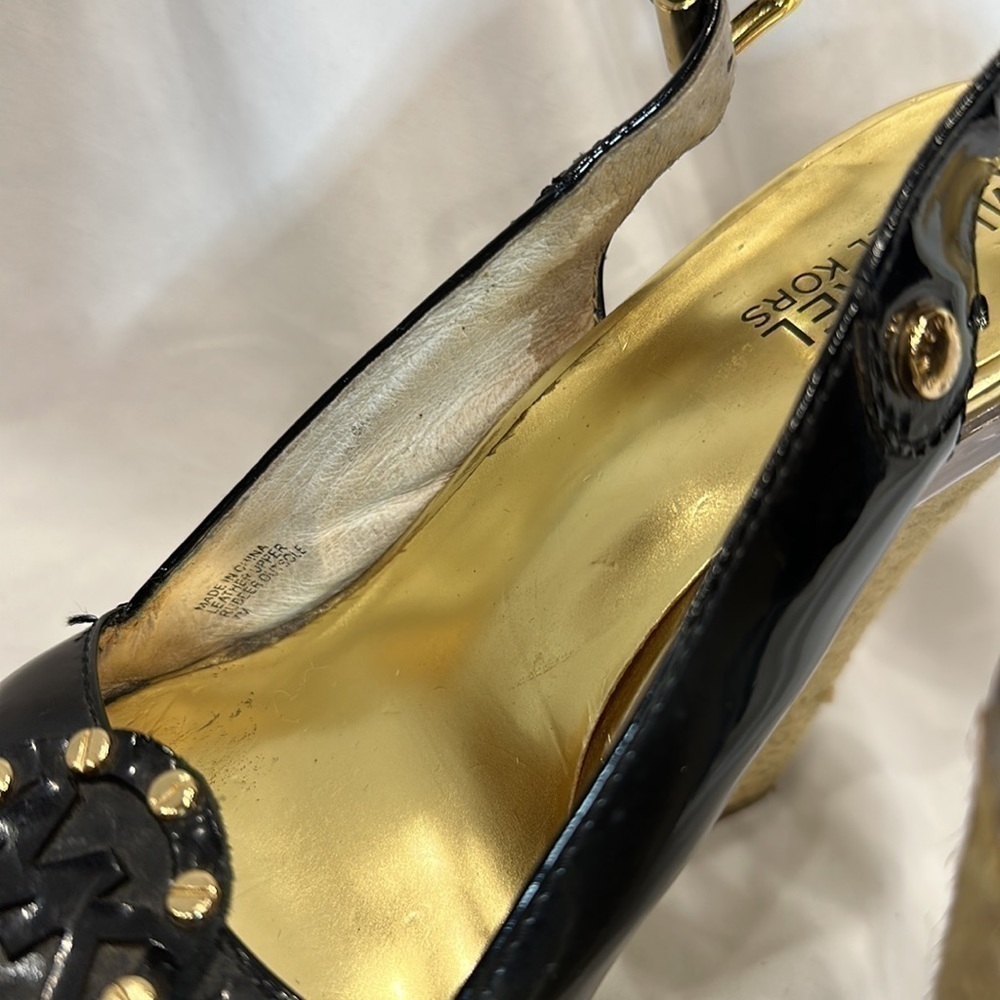 MICHAEL Michael Kors Open Toe Wedge Women's Shoes size 7M - Picture 11 of 12
